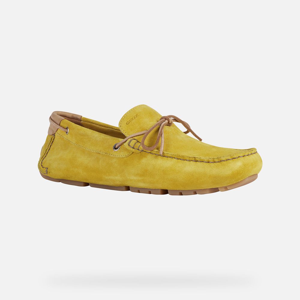 Mocassin Geox Melbourne - Jaune - Homme 435928-KXT